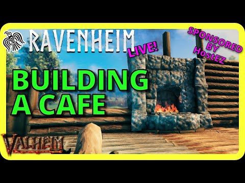 Building A Cafe: Ravenheim (Valheim Let's Play)
