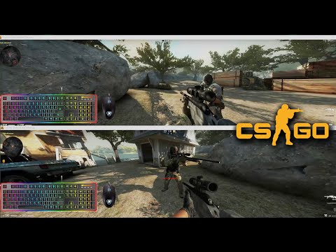 Como jugar Counter-Strike Global Offensive pantalla dividida con 2 ratones y 2 teclados
