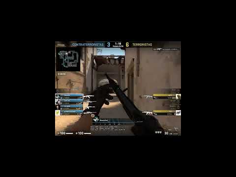 COUNTER STRIKE GLOBAL OFFENSIVE**5 KILLS MIRAGE MAP** COUNTER TERRRORIST SIDE!!**
