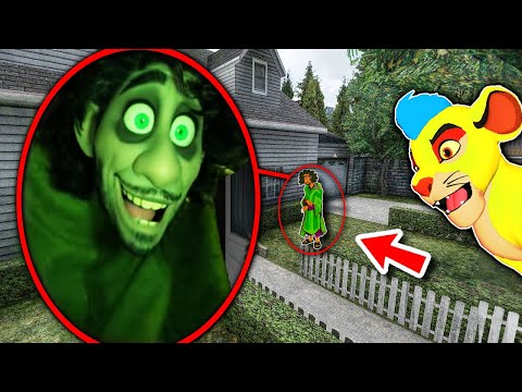 Cursed BRUNO from ENCANTO is outside my house… (Garry's Mod Sandbox)