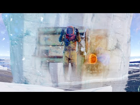 ЗАЛЕЗ В АЙСБЕРГ И ПОСТРОИЛ ТАМ ДОМ Rust/Раст