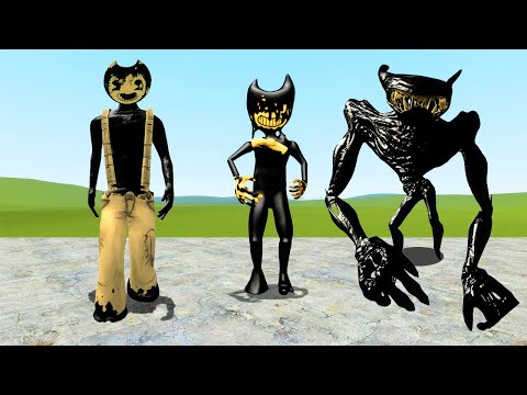 قاريز مود | جميع شخصيات بيندي آند ذا إنك ماشين | Garry's Mod
