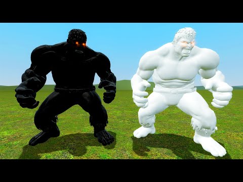 قاريز مود | هالك الطيب ضد هالك الشرير 😮😱 | Garry's Mod