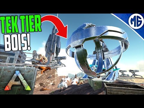 DAY 4 TEK TIER! 3 Man PvP Servers – Ark: Survival Evolved