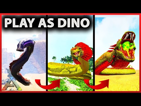 DEV YILANLARIN EVRİMİ! | PLAY AS DINO | Ark Survival Evolved Türkçe | Uzun Versiyonu