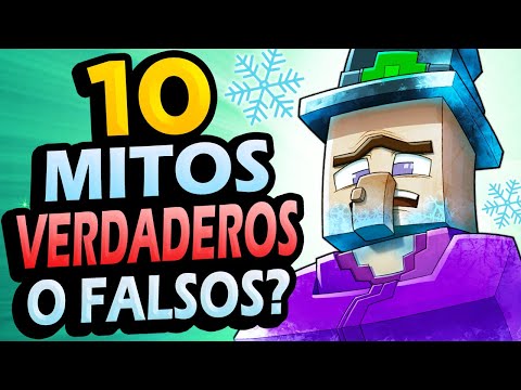 ✅ 10 Mitos de Minecraft ¿VERDAD O FALSO?