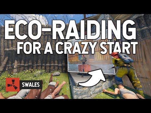 ECO RAIDING FOR A CRAZY START – RUST