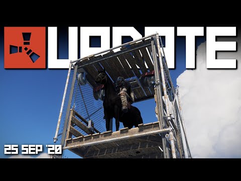 Elevator block and trails Rust | Update 25th September 2020