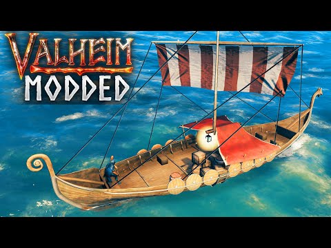 EMBARKING to GREENER PASTURES! Modded Valheim EP7