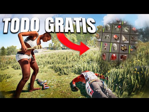 ENCUENTRO un LOOT INCREIBLE GRATIS – RUST – Gameplay español