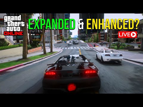 🔴 GTA EXPANDED AND ENHANCED ON PS5 LAUNCH STREAM! (First Look)
