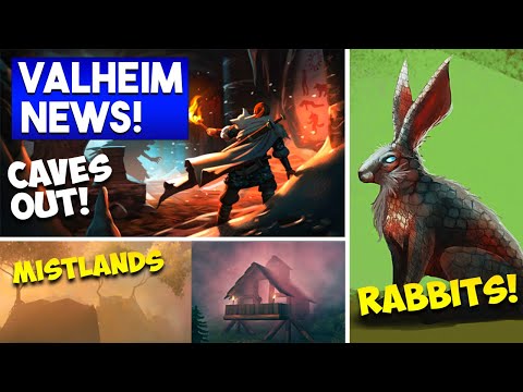 🟦 Valheim NEWS: MISTLANDS – CAVES – RABBITS!