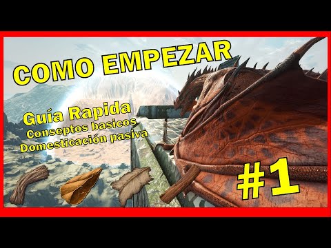 🦕Como EMPEZAR en ARK🕹 Guía Rápida #1: Conceptos básicos