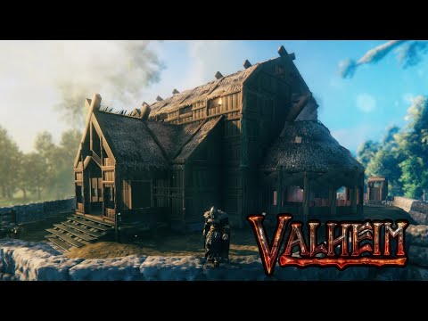 Finishing The Great Hall (My All Time Favorite Game Build) ~ Valheim #21