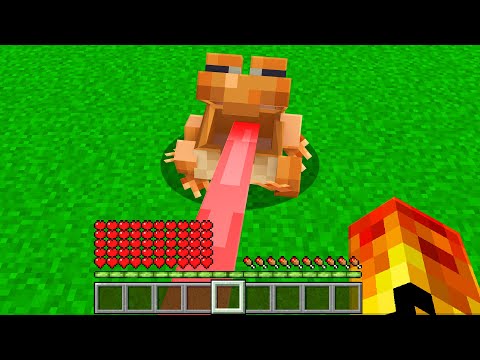 FUI ENGOLIDO POR UM SAPO NO MINECRAFT