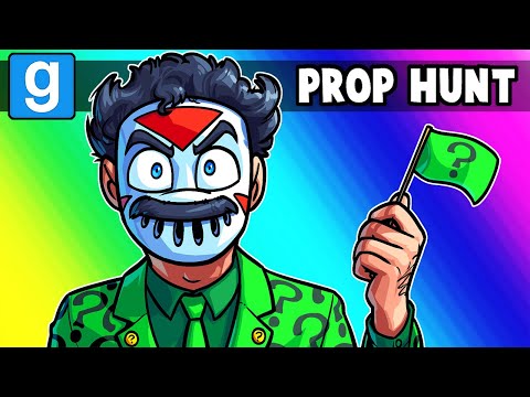 Gmod Prop Hunt – The Batman VS. Borat Riddler! (Garry's Mod)