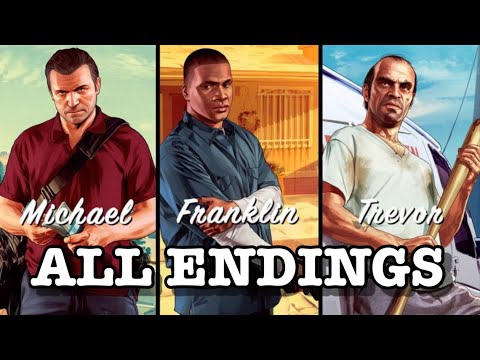Grand Theft Auto 5 – All Endings (A, B, and C)