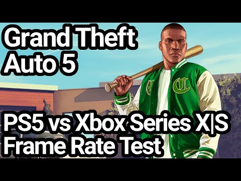 Grand Theft Auto 5 PS5 vs Xbox Series X|S Frame Rate Comparison (Next-Gen Update)