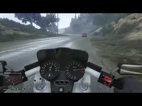 Grand Theft Auto V frontflip in first person