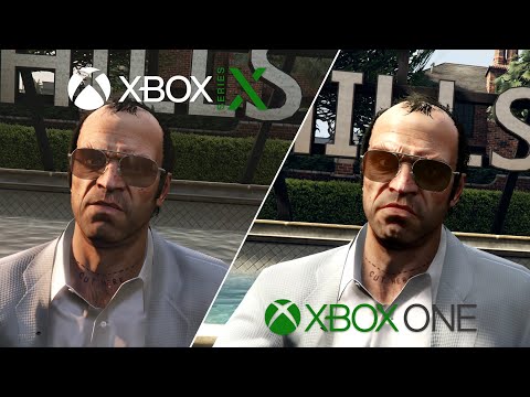 Grand Theft Auto V – Next Gen vs Old Gen Graphics Comparison Gameplay (GTA 5 in 4K)