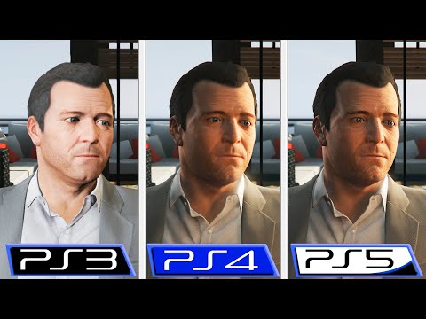 Grand Theft Auto V | PS3 – PS4 – PS5 | Final Graphics Comparison