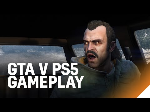 Grand Theft Auto V PS5 gameplay