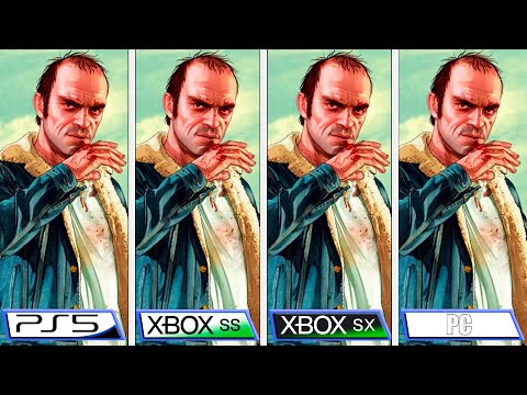 Grand Theft Auto V | PS5 – Xbox Series – PC | Graphics Comparison