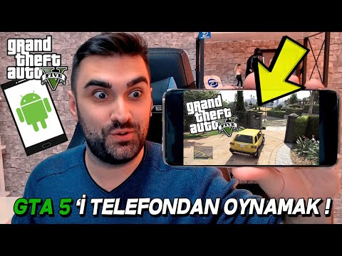 GTA 5 'İ TELEFONDA OYNAMAK ! SONUNDA GELDİ %100 GERÇEK