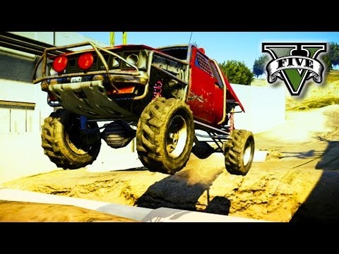 GTA 5 OFF-ROADING – Awesome Jumps & Crashes – Grand Theft Auto V