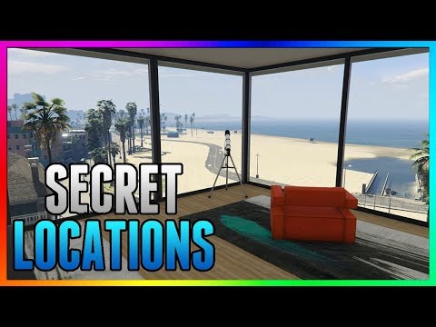 GTA 5 Online – Top 5 SECRET LOCATIONS on GTA 5 Online (GTA 5 Wallbreaches/Hiding Spots #1)