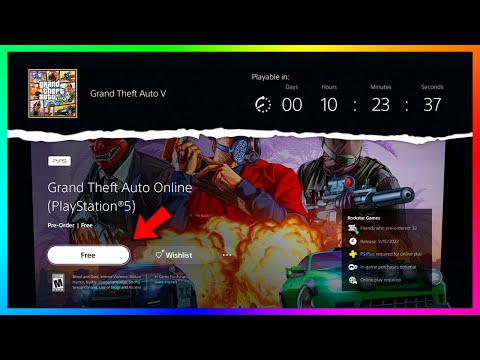 GTA 5 PS5/Xbox Series X – How To Play EARLY, FREE Online Mode, Release Time, Pre Loading & MORE!