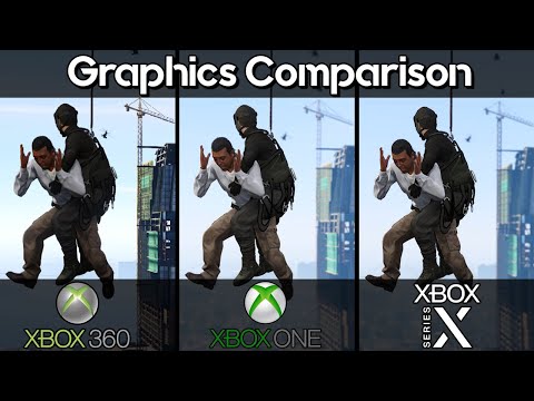 GTA V Expanded and Enhanced Comparison – Xbox 360 vs Xbox One vs Xbox Series X