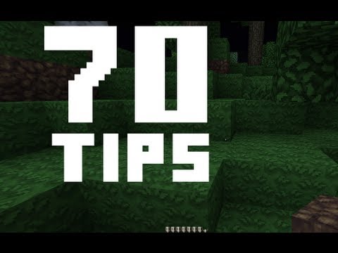 How to get better at minecraft! 70 tips!