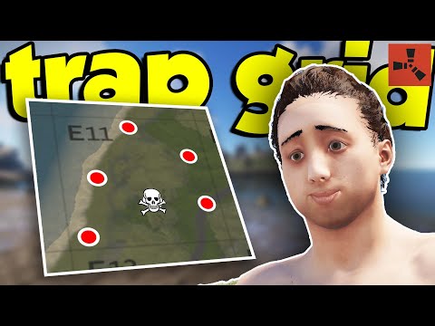 I Built 6 Trap Bases in One Grid in Rust…