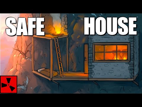 I Lived in an insane arctic cliff base in Rust…