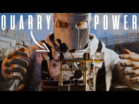 I WALLED OFF a HQM QUARRY and its LITERALLY OP – Rust Solo