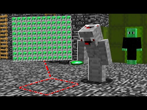 Ich Verstecke Emeralds in Bedrock Block 👌 in Minecraft MODS BEDWARS