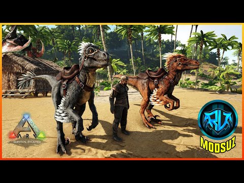 İlk Dinozoru Evcilleştirdim!! Raptor | Ark: Survival Evolved | S5 Bölüm #2 [MODSUZ]