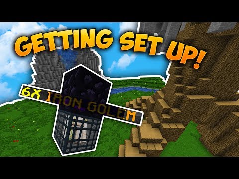 INSANE ISLAND BUILDING | Minecraft Skyblock