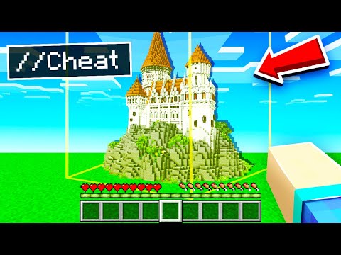 J'ai cheat pour gagner en Build Battle sur Minecraft ! (désolé)