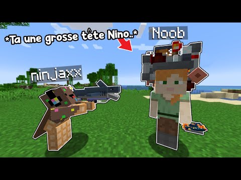 J'ai encore troll un Noob avec ces Items WTF sur Minecraft..