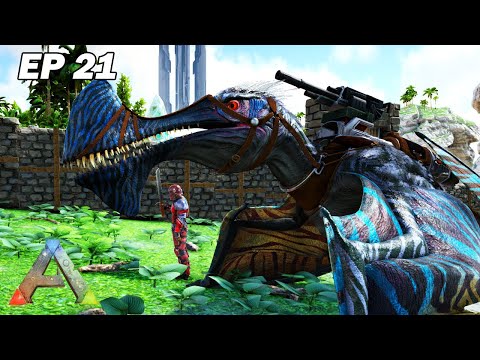 Je capture un Tropeognathus ! Ark Survival Evolved Ep21 Arkfaxia S3