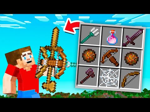 Jouer à Minecraft avec L'ARME LA PLUS PUISSANTE !