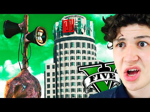 Jugando como SIREN HEAD en GTA 5! Grand Theft Auto V – GTA V Mods