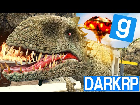 LES DINOSAURES DETRUISENT LA VILLE ! (nuke) – Garry's Mod DarkRP