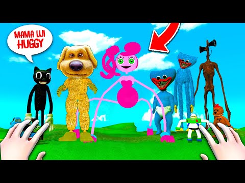 MAMA lui HUGGY + BEN + Cartoon CAT la 5 DIMINEATA!