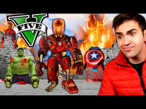 ME ENFRENTE a *IRON MAN.EXE* en Grand Theft Auto 5 !! 🤯😈🔥