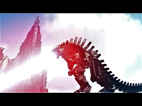 MECHA GODZILLA & OKEANOS vs GOJIRAN EPIC BATTLE! ARK SURVIVAL EVOLVED (ELEMENTAL ARK MODDED) E32