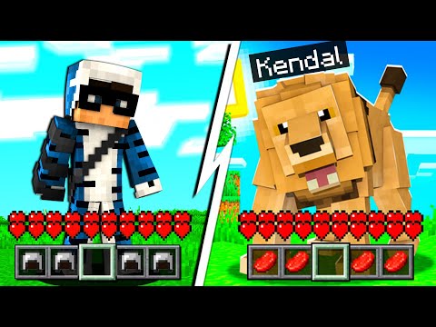 MI TRASFORMO IN TUTTI GLI ANIMALI SU MINECRAFT – ITA