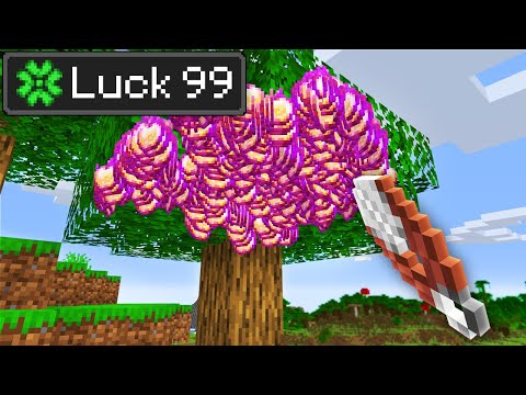 Minecraft, But The Luck Increases…